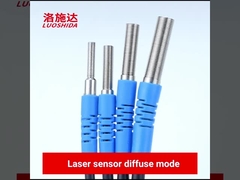 LUOSHIDA स्मॉल डिफ्यूज़ लेज़र सेंसर डिफ्यूज़ फोटोइलेक्ट्रिक सेंसर NPN PNP NO NC आउटपुट