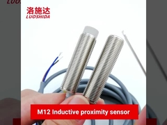 10-30VDC बेलनाकार आगमनात्मक निकटता सेंसर स्विच 3 तार M12 छोटी धातु ट्यूब 35 मिमी लंबाई