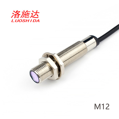 M12 प्रॉक्सिमिटी स्विच डिफ्यूज लेजर प्रॉक्सिमिटी सेंसर स्विच 300mm डिस्टेंस एडजस्टेबल लेजर मेजरमेंट